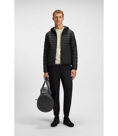 Boss Water Repellent Jacket With Decorative Reflective Details Black