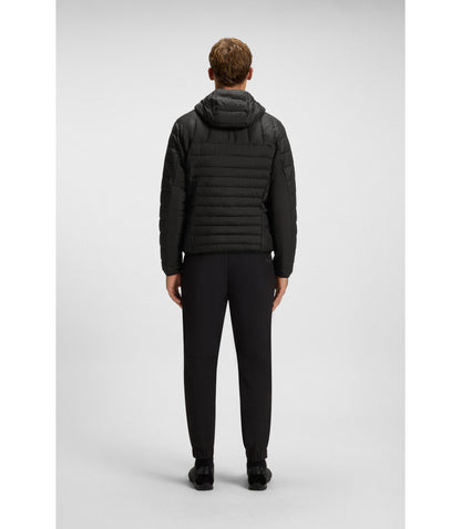 Boss Water Repellent Jacket With Decorative Reflective Details Black