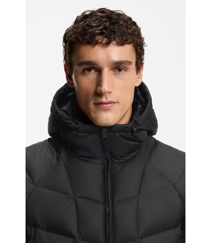 Boss Taffeta Jacket With Water Repellent Finish Black