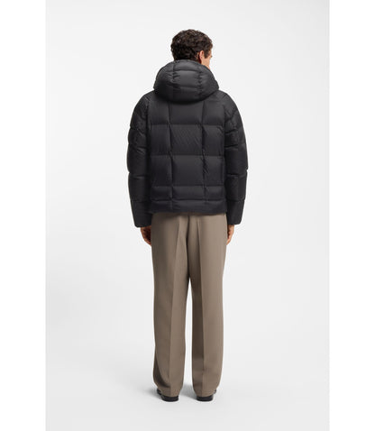 Boss Taffeta Jacket With Water Repellent Finish Black