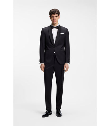 Boss Oxford Shoes In Patent Leather Black Black