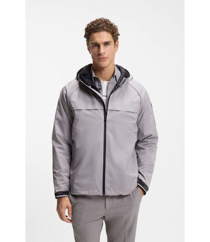 Boss Three In One Jacket With Detachable Inner Light Grey