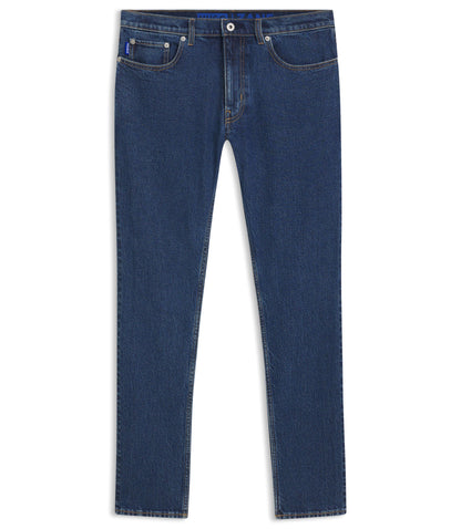 Hugo Blue Skinny Fit Jeans In Stretch Denim Blue