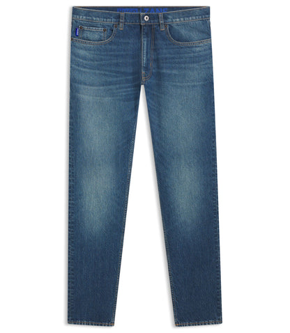 Hugo Blue Skinny Fit Jeans In Stretch Denim Blue