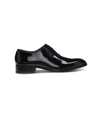 Boss Oxford Shoes In Patent Leather Black Black
