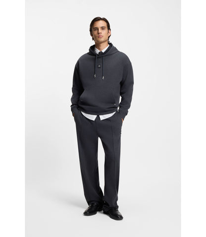 Hugo Pintuck Pleat Tracksuit Bottoms In A Relaxed Fit Grey