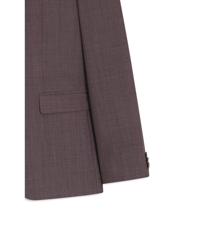 Hugo Two Piece Extra Slim Fit Suit In Wool Blend Poplin Light Brown