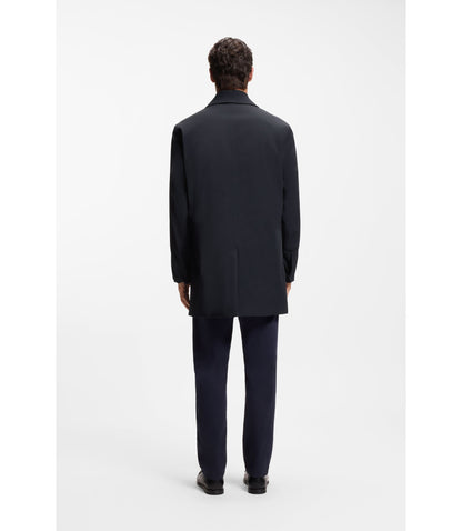 Boss Wrinkle Resistant 3 In 1 Coat With Water Repellent Finish Dark Blue