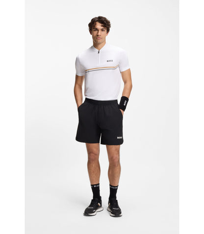 Boss Polo Shirt With Seamless Bodymapping White