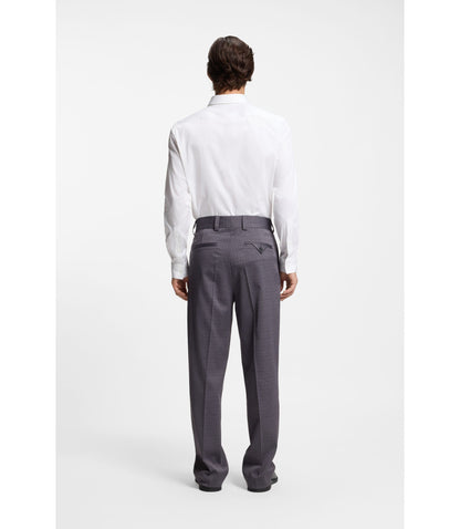 Hugo Modern Fit Shirt In Stretch Cotton White
