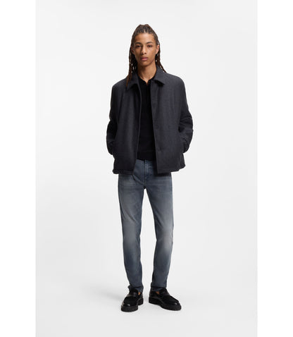 Hugo Ash Blue Extra Slim Fit Jeans In Stretch Denim Blue