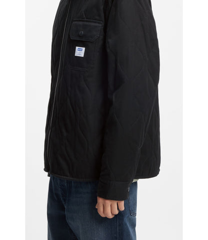 Hugo Relaxed Fit Shirt With Padding Black