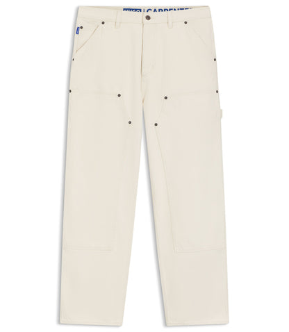 Hugo Loose Fit Jeans In Ecru Denim White