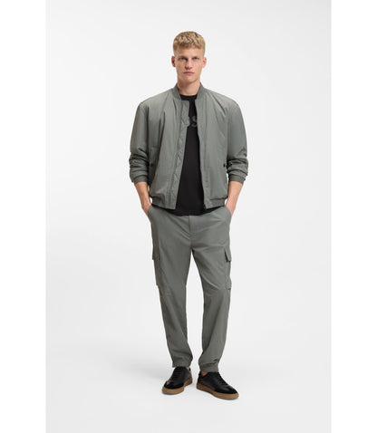 Boss Regular Fit T Shirt In Cotton Jersey Black