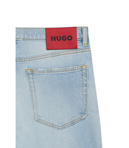 Hugo Extra Slim Fit Jeans In Bright Blue Stretch Denim Light Blue