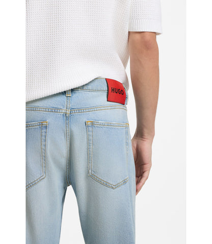 Hugo Extra Slim Fit Jeans In Bright Blue Stretch Denim Light Blue