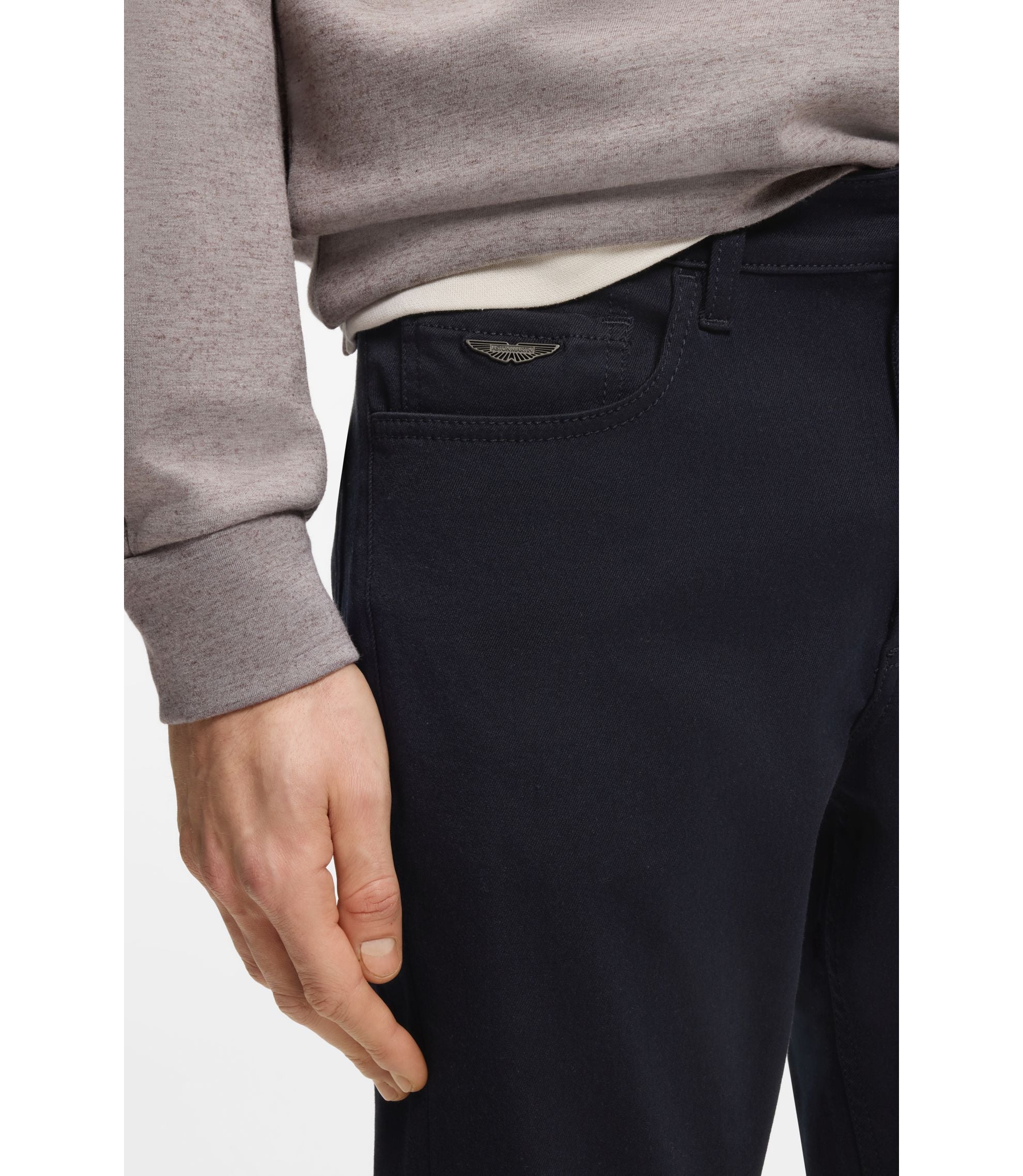 Boss X Aston Martin Slim Fit Jeans Dark Blue