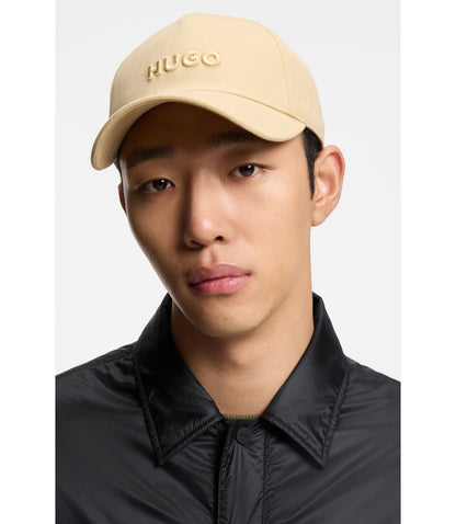 Hugo Oversized Fit Overshirt In Ripstop Fabric Black