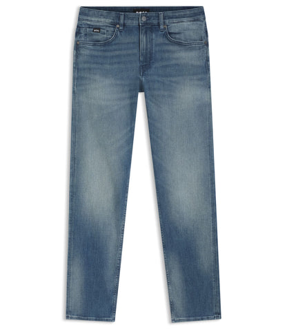 Boss Delaware Slim Fit Jeans In Blue Lightweight Denim Blue