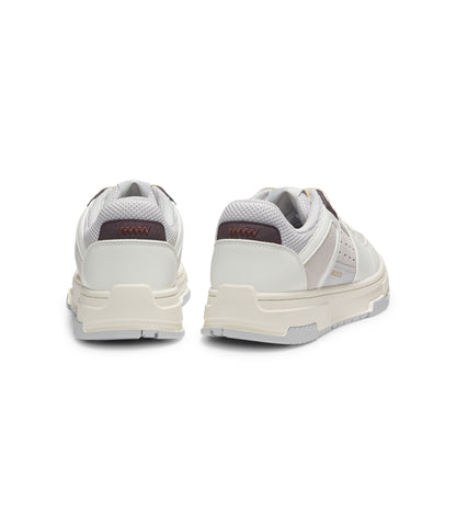 Hugo Trainers With Mesh And Faux Leather White White