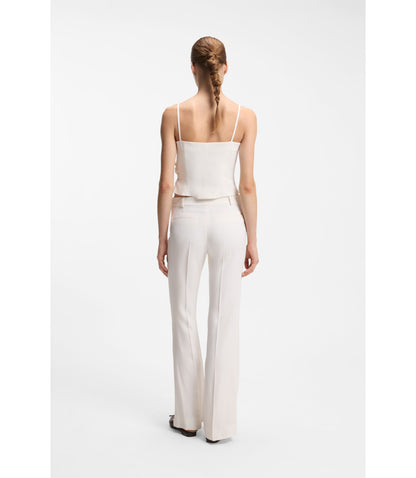 Hugo Gathered Bandeau Top With Straps White Women's