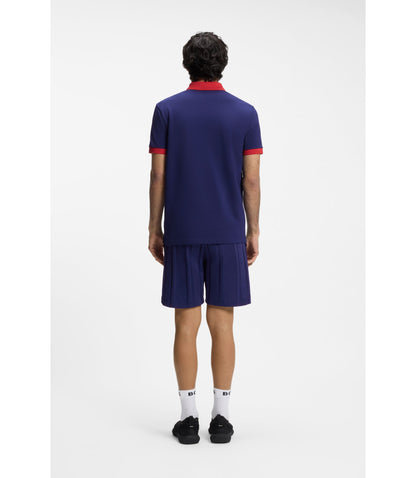 Boss Paddy Polo Shirt With Country Flag France