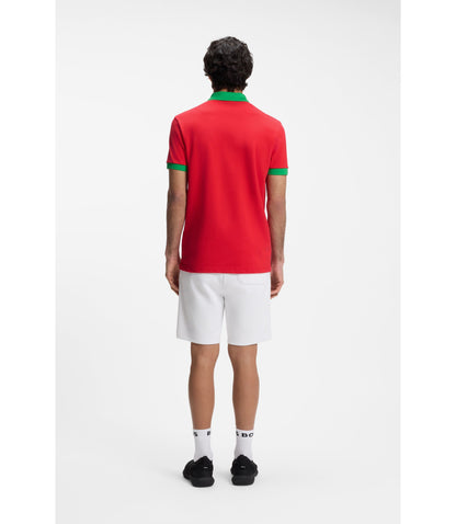 Boss Paddy Polo Shirt With Country Flag Portugal