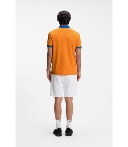 Boss Paddy Polo Shirt With Country Flag Netherlands