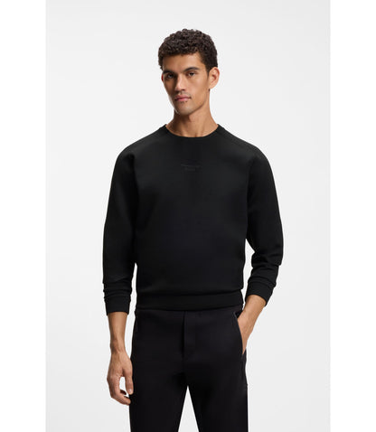 Boss Porsche X Boss Sweatshirt With Reflective Logo Black