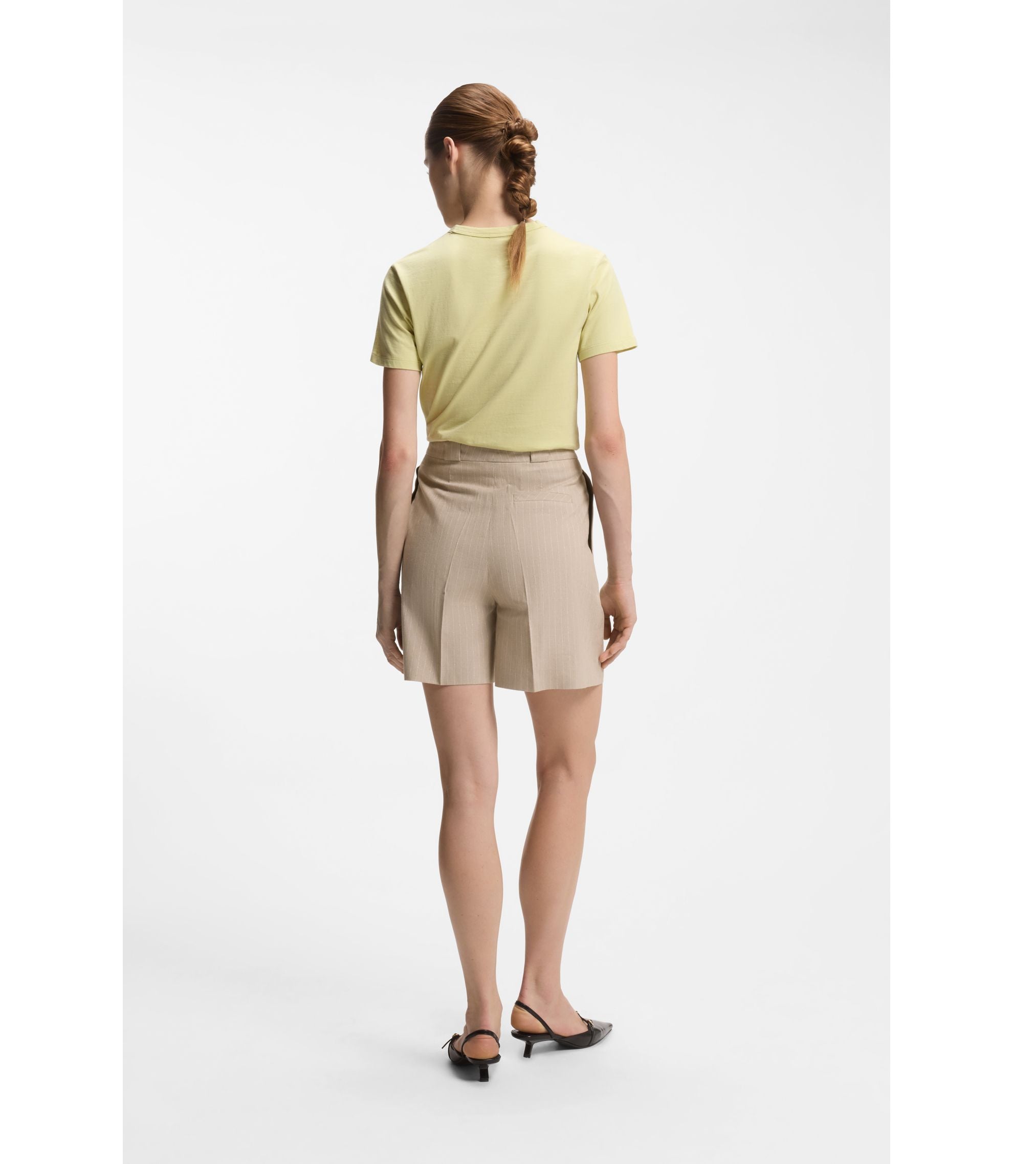 Hugo Relaxed Fit Shorts Patterned Women's