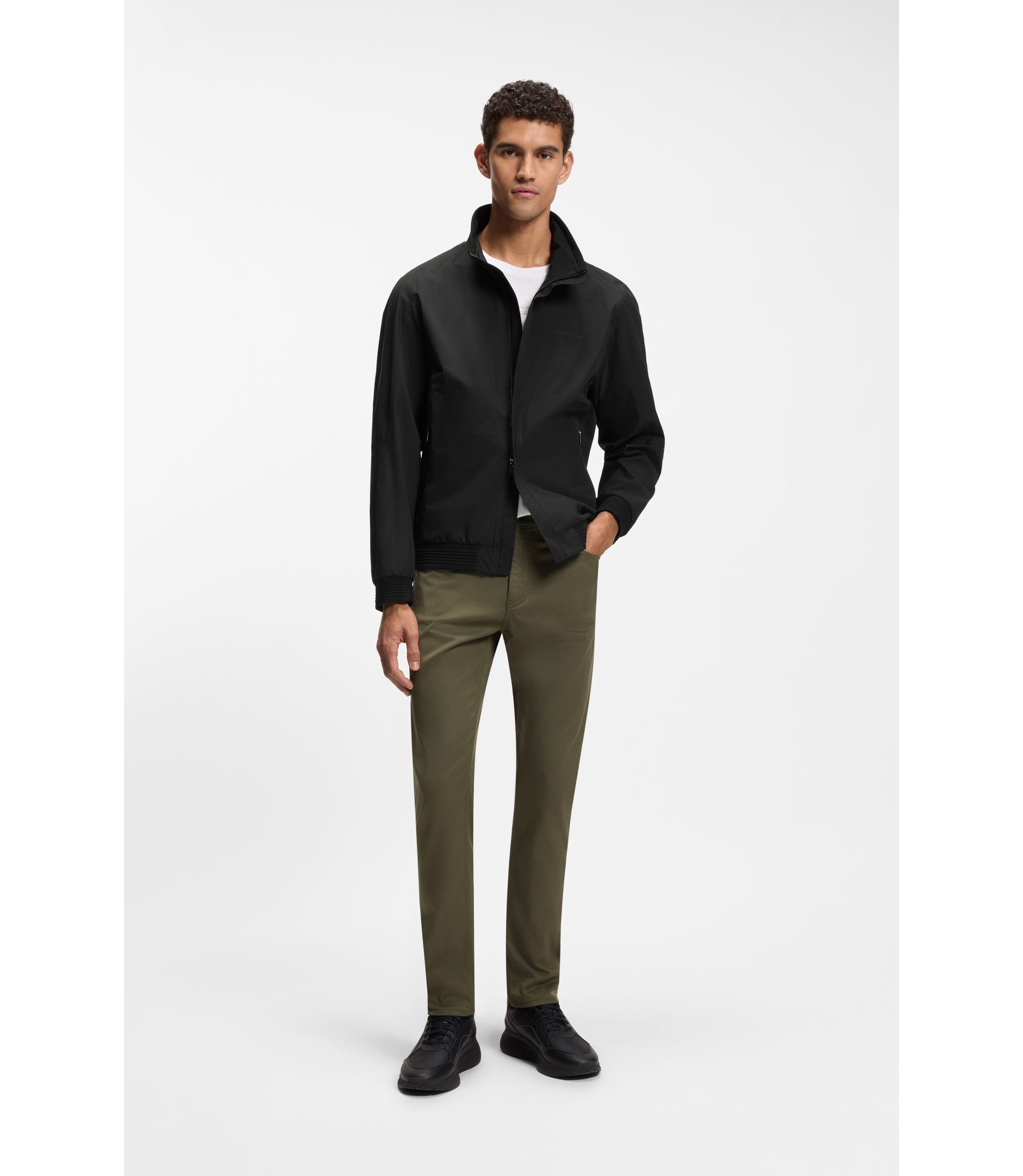 Boss Porsche X Boss Water Repellent Softshell Jacket Black