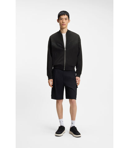 Hugo Color Block Trainers With Logo Detail Black Black