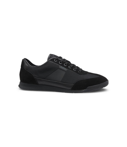 Boss Trainers With Mesh Detailing Black Black