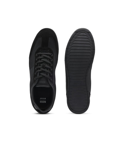 Boss Trainers With Mesh Detailing Black Black