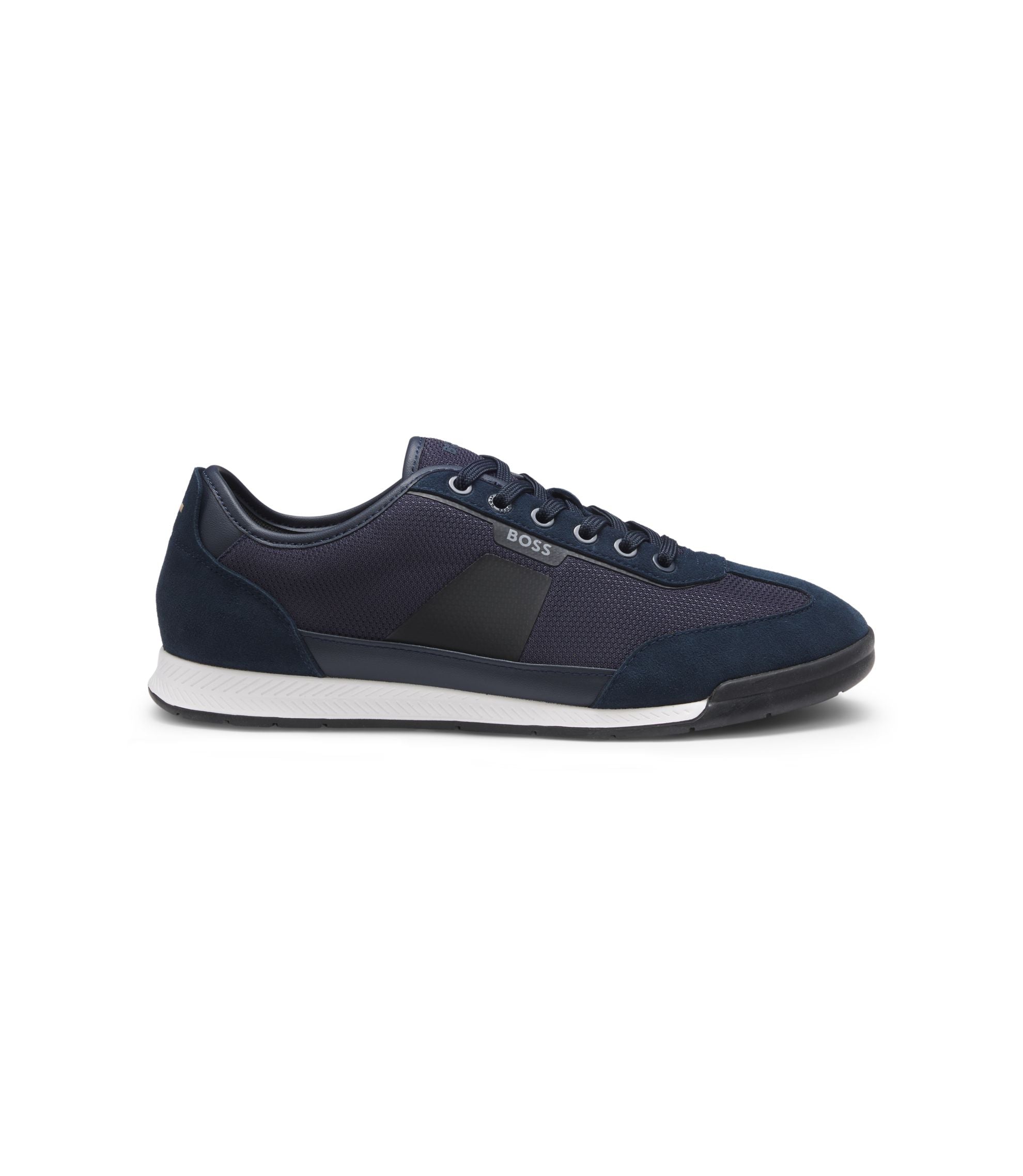 Boss Trainers With Mesh Detailing Dark Blue Dark Blue
