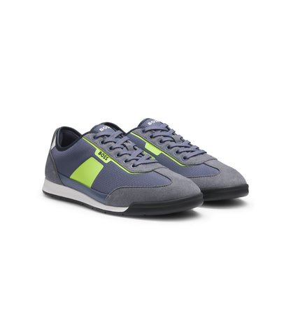 Boss Trainers With Mesh Detailing Dark Blue Dark Blue