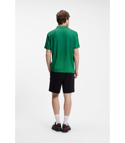 Hugo Relaxed Fit Soccer T Shirt With Nation Detailing Mexico Green