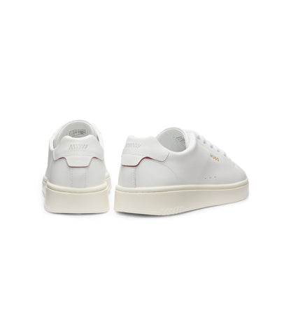 Hugo Nappa Leather Sneakers With Gold Tone Logo White White