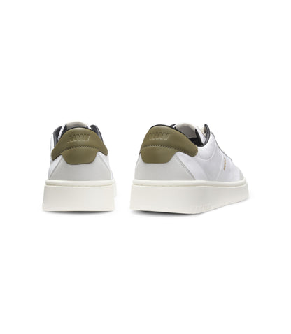 Hugo Cupsole Sneakers With Gold Printed Logo White White
