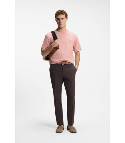 Boss Selected By Shohei Ohtani T Shirt In Cotton Light Pink