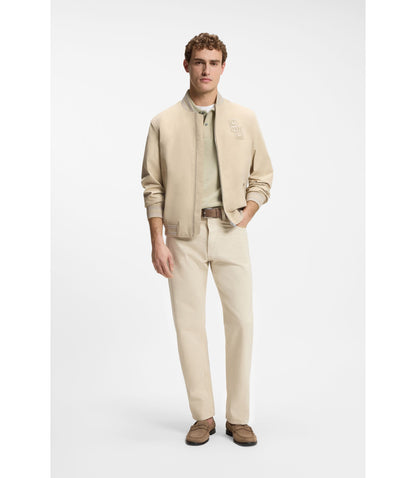Boss Selected By Shohei Ohtani Relaxed Fit Polo Shirt Light Beige