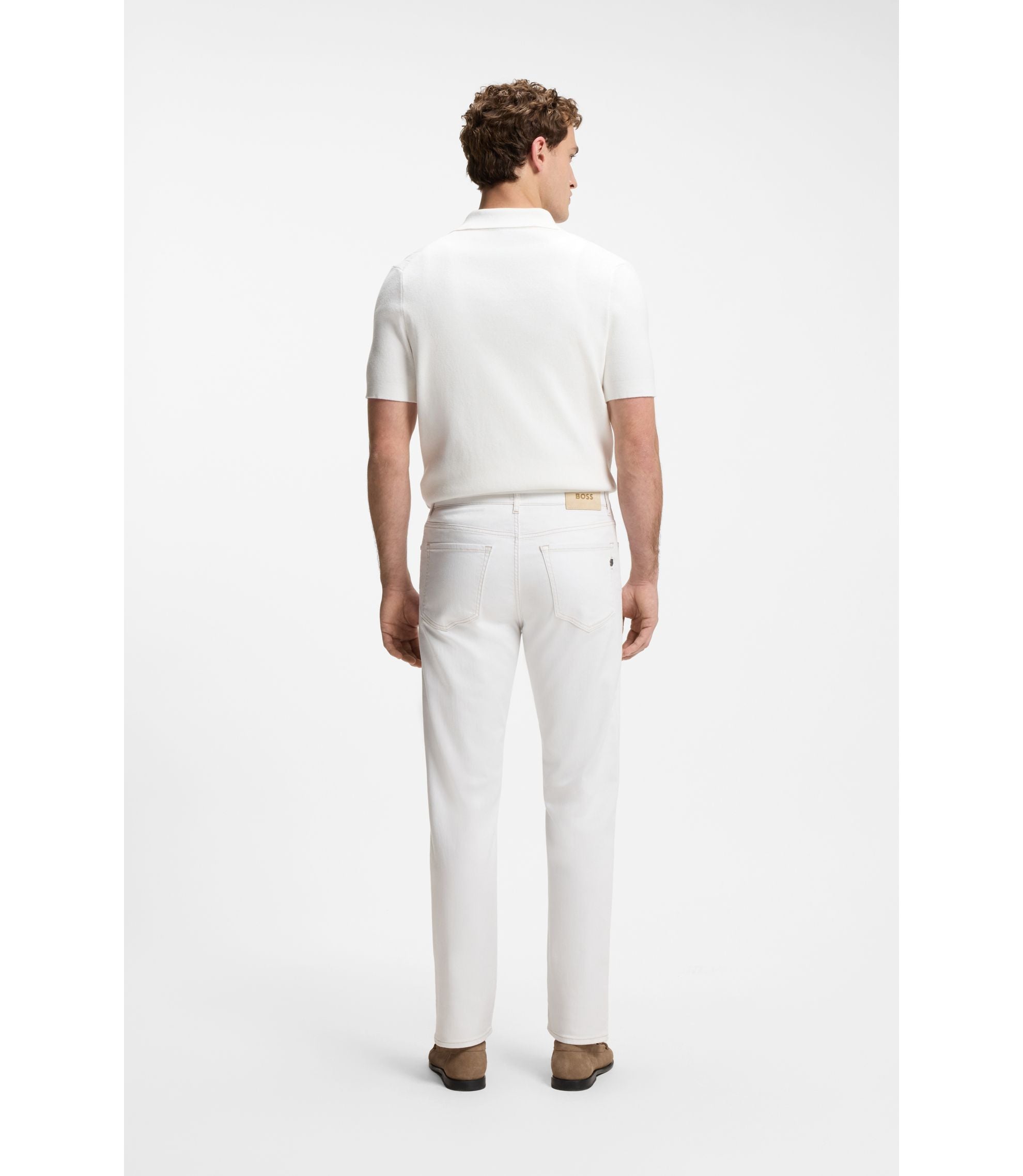 Boss Selected By Shohei Ohtani Jeans In White Denim White