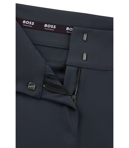 Boss Equestrian Knee Grip Breeches With High Waist Silver Women's