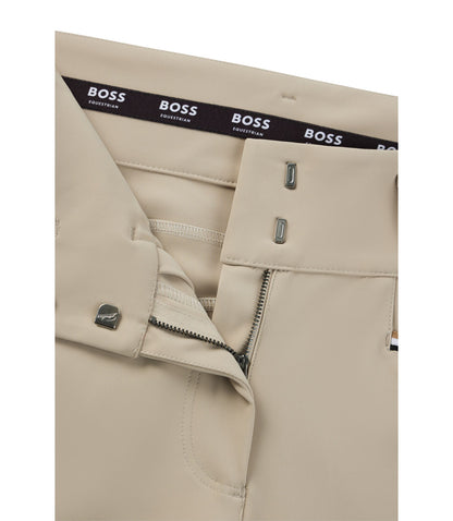 Boss Equestrian Knee Grip Breeches With High Waist Beige Women's
