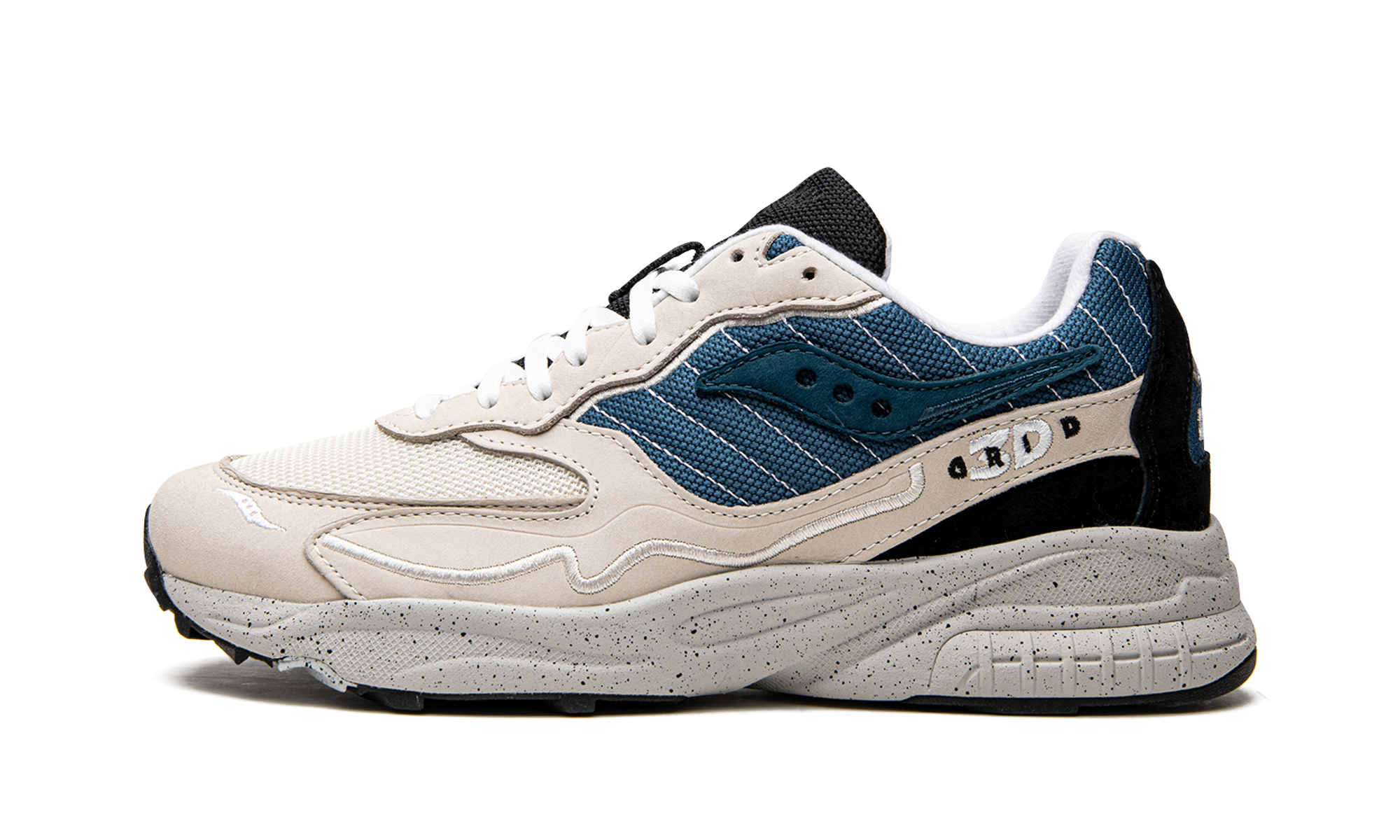 Saucony 3D Grid Hurricane Cream Blue