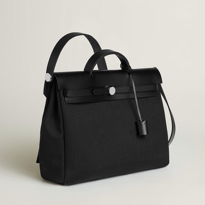  Hermes Herbag Messenger 39 Bag Noir