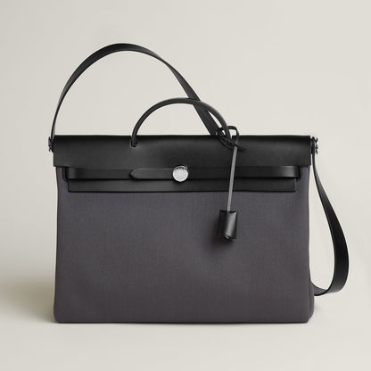  Hermes Herbag Messenger 39 Bag Ardoise