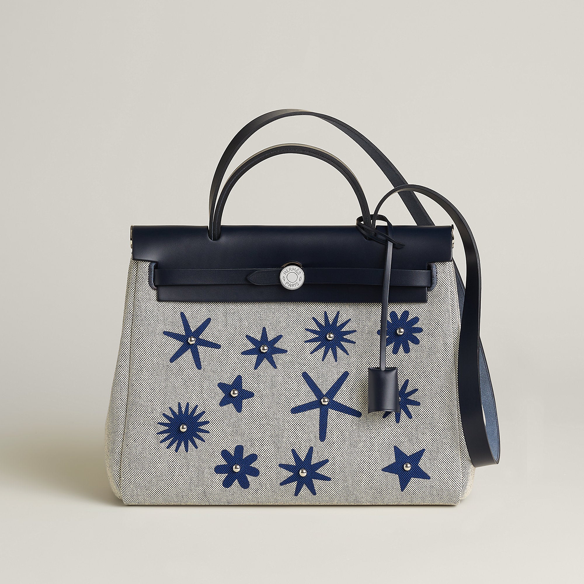  Hermes Herbag Zip 31 Hobnailed Bag Noir