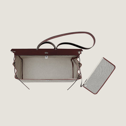  Hermes Herbag Zip Cabine Bag Cru