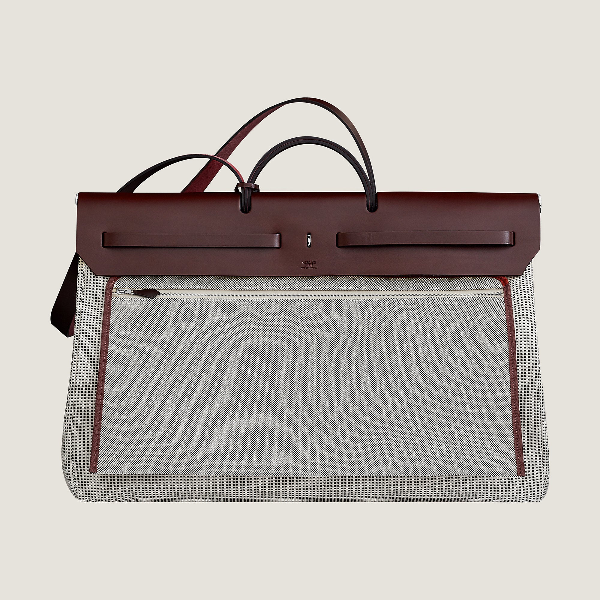  Hermes Herbag Zip Cabine Bag Cru